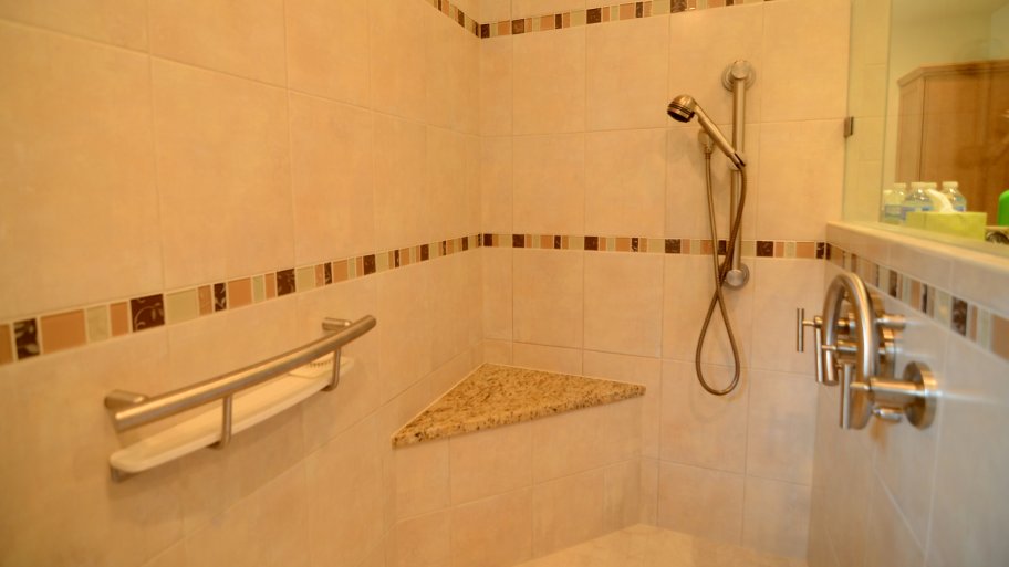 age-in-place shower