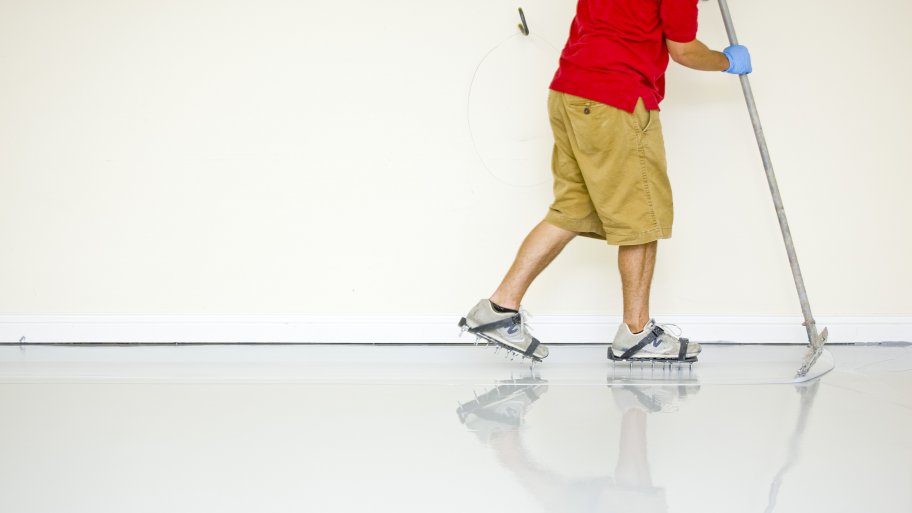 epoxy floor install