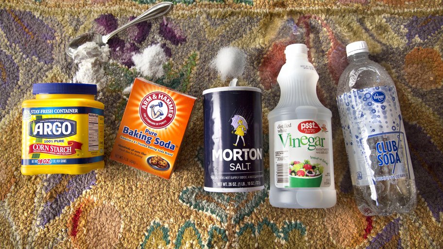 home cleaning supplies like baking soda