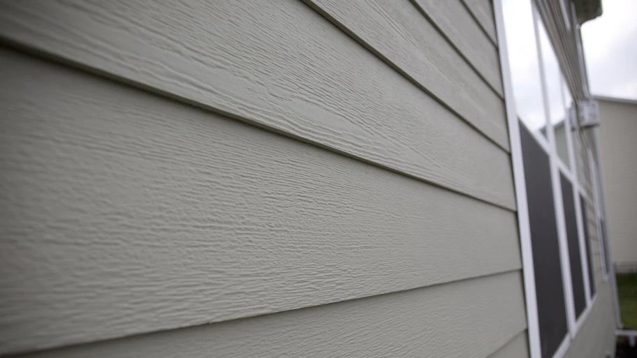 fiber cement siding on home