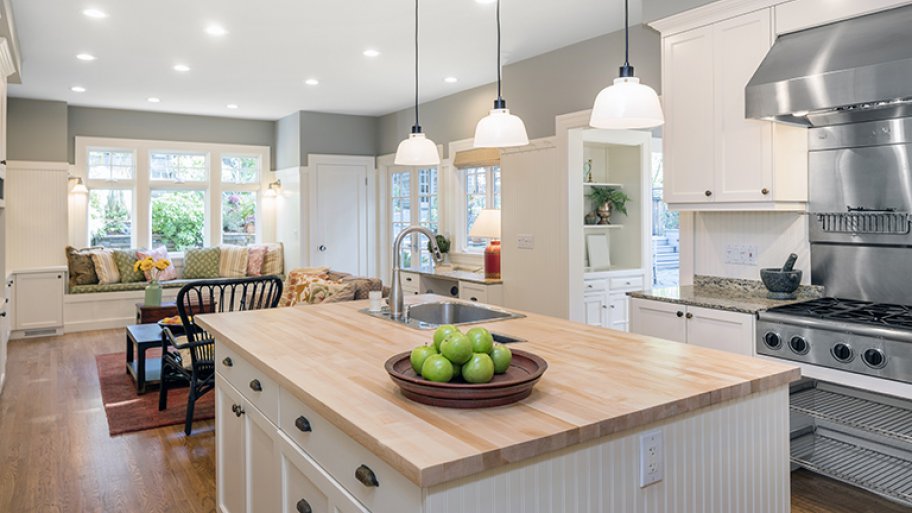 Luxury kitchen addition