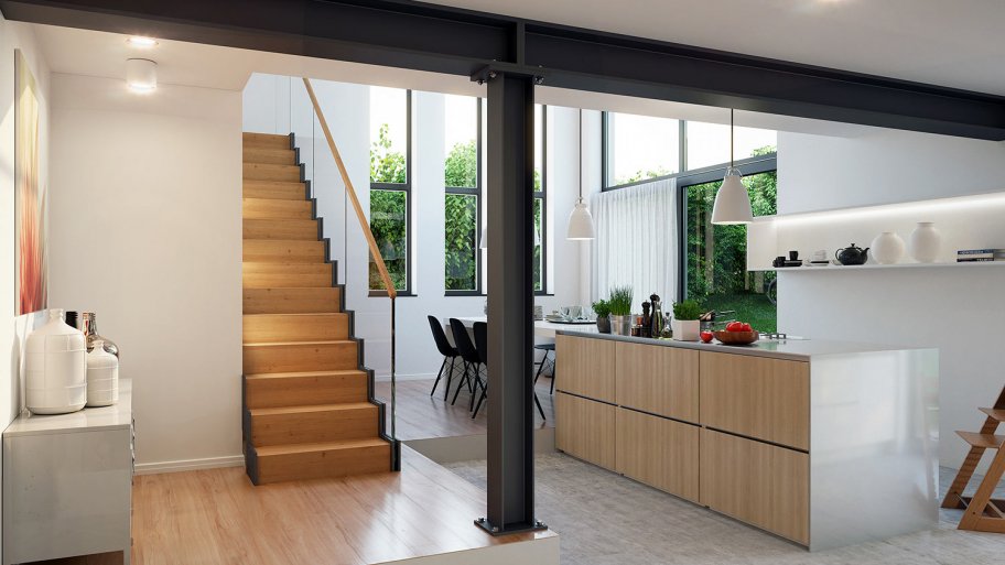 Renovated loft