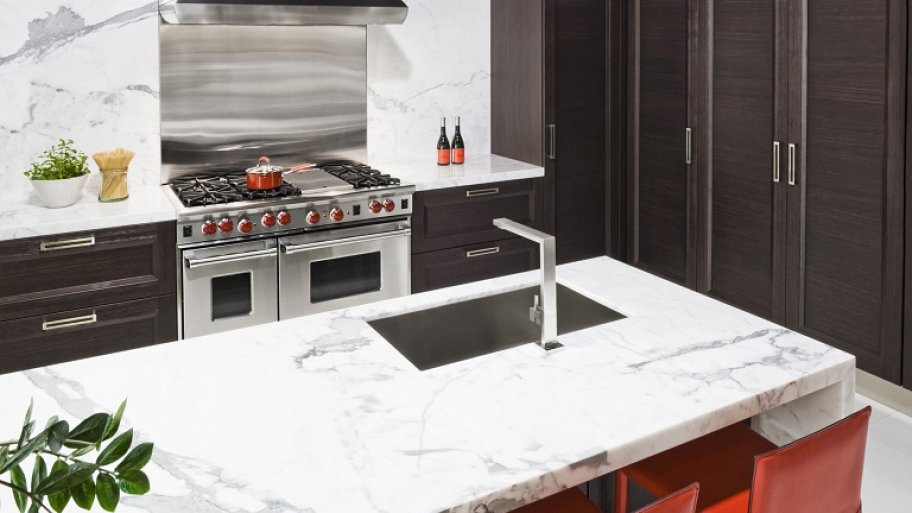 Marble countertop