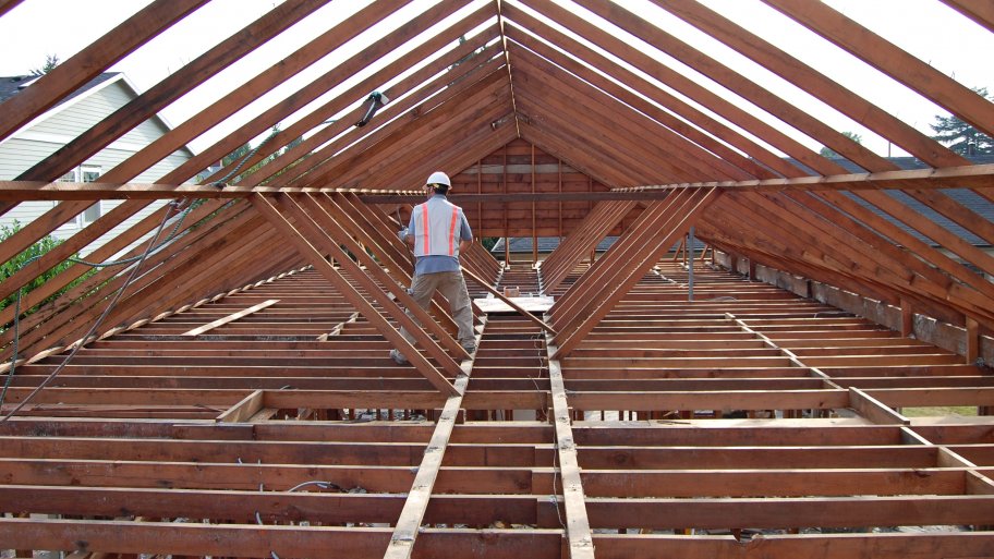 Contractor doing a green home demolition