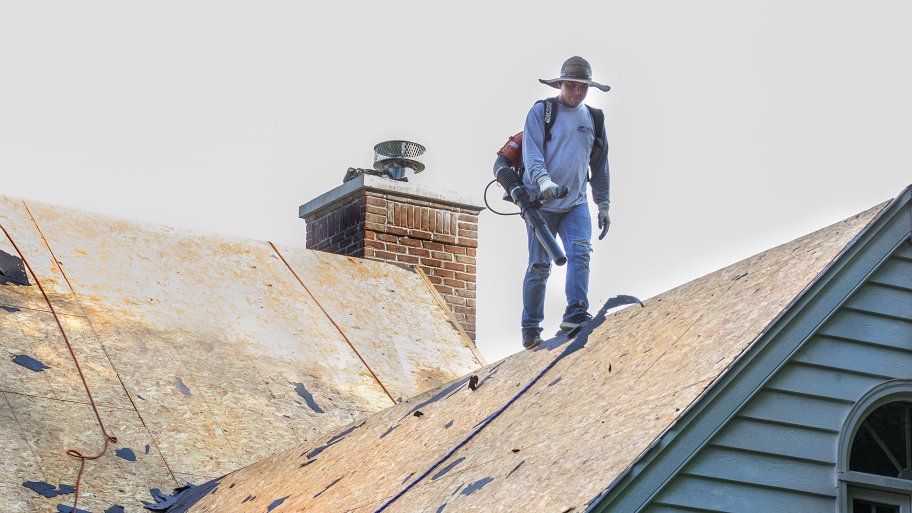 a roofing project