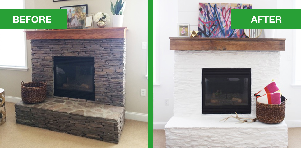 painted-stone-fireplace-remodel-before-and-after