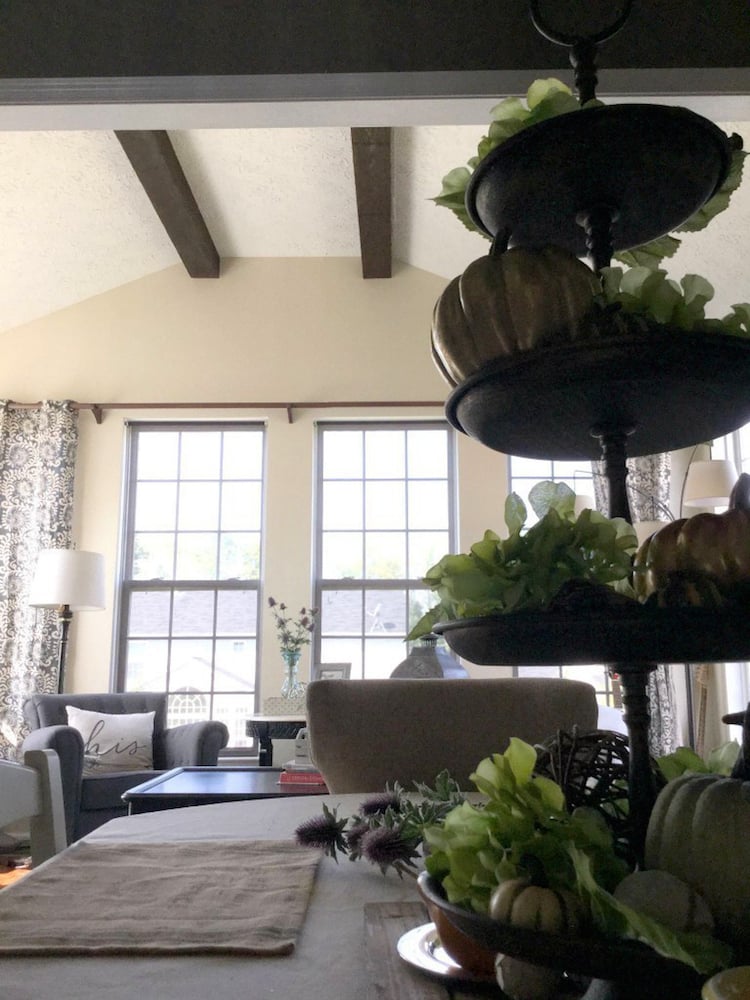 sunroom with neutral wall color