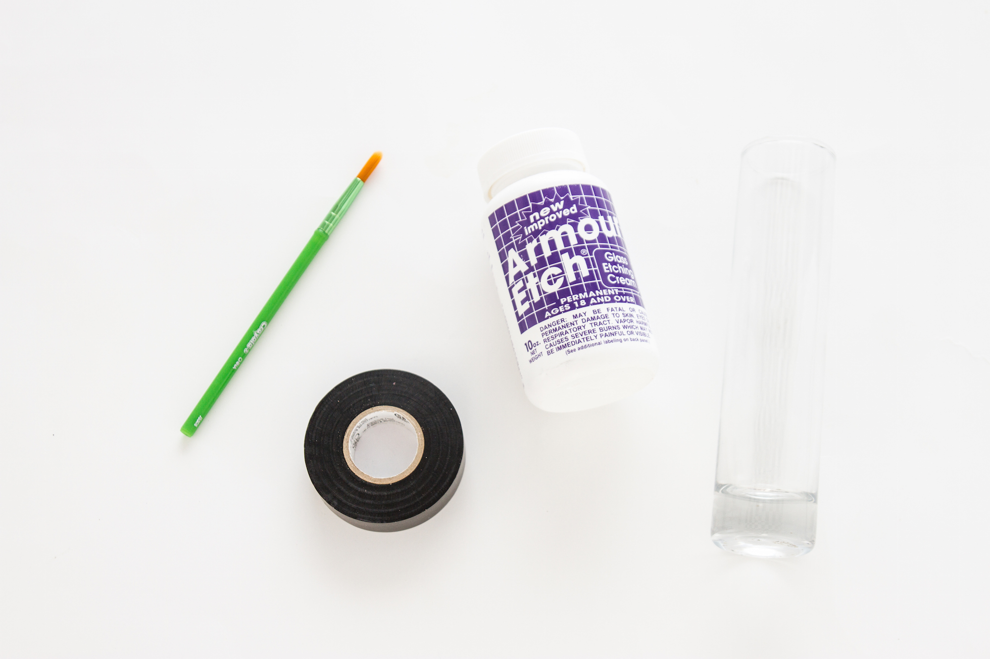 glass etching cream and etching supplies