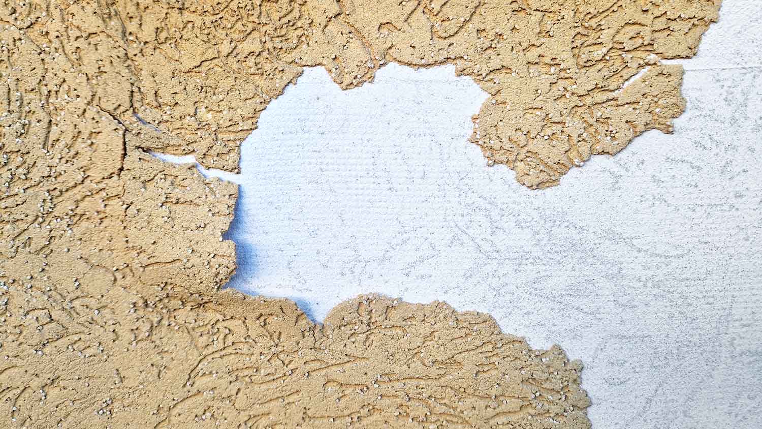 Synthetic stucco siding detaching from the wall 
