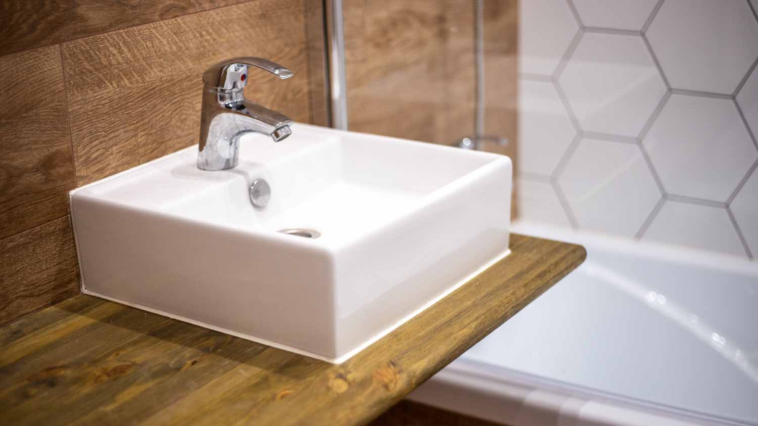 A table-top sink