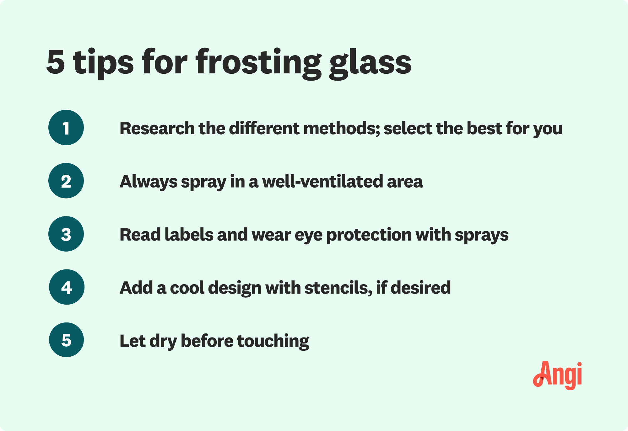 How to Frost Windows • Turning a House into a Home