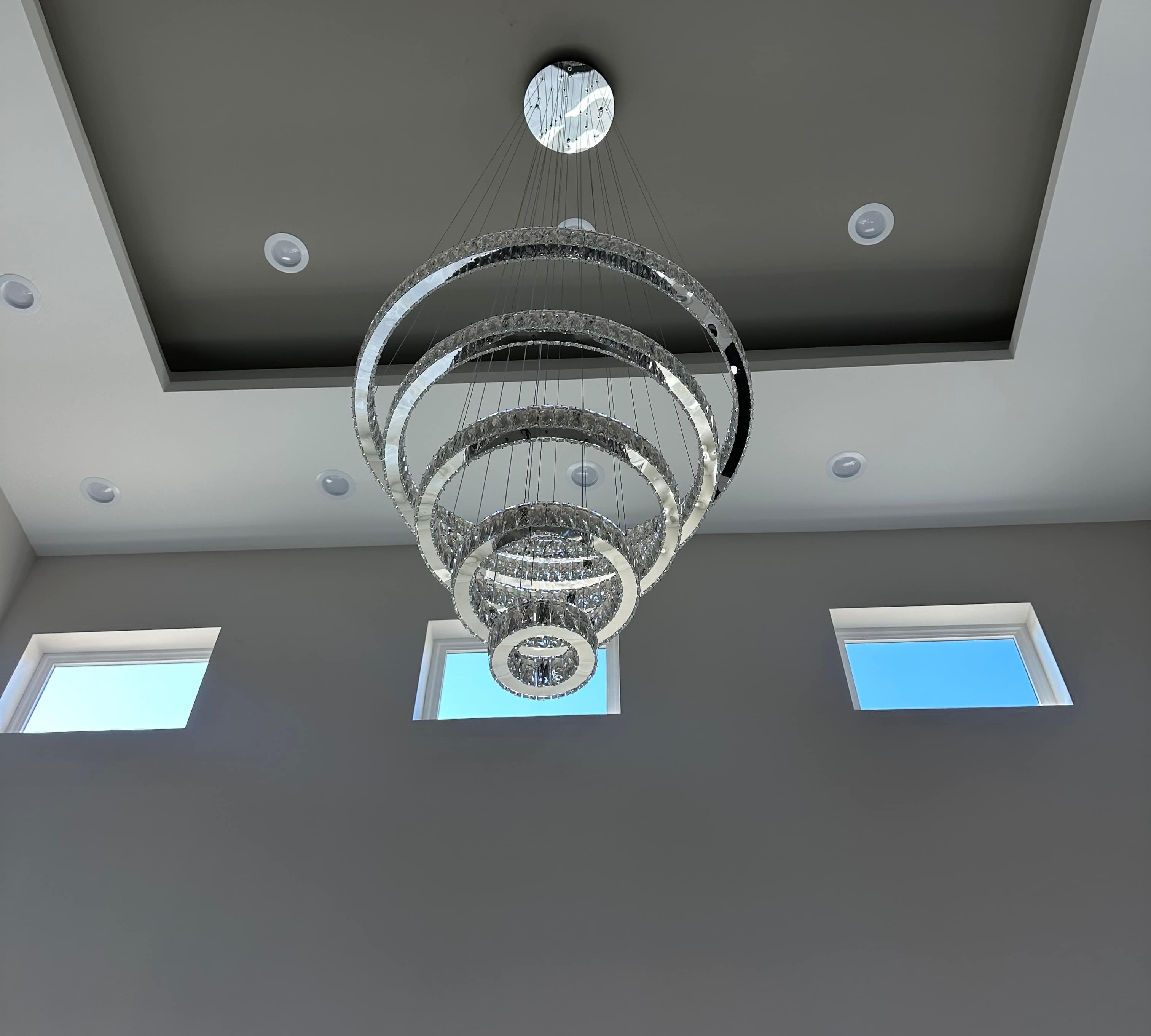 painted ceiling