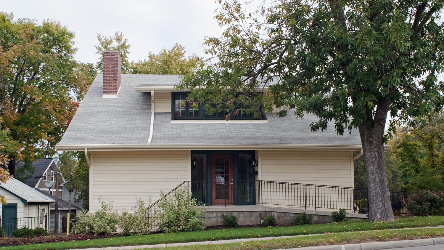 A two story accessible house