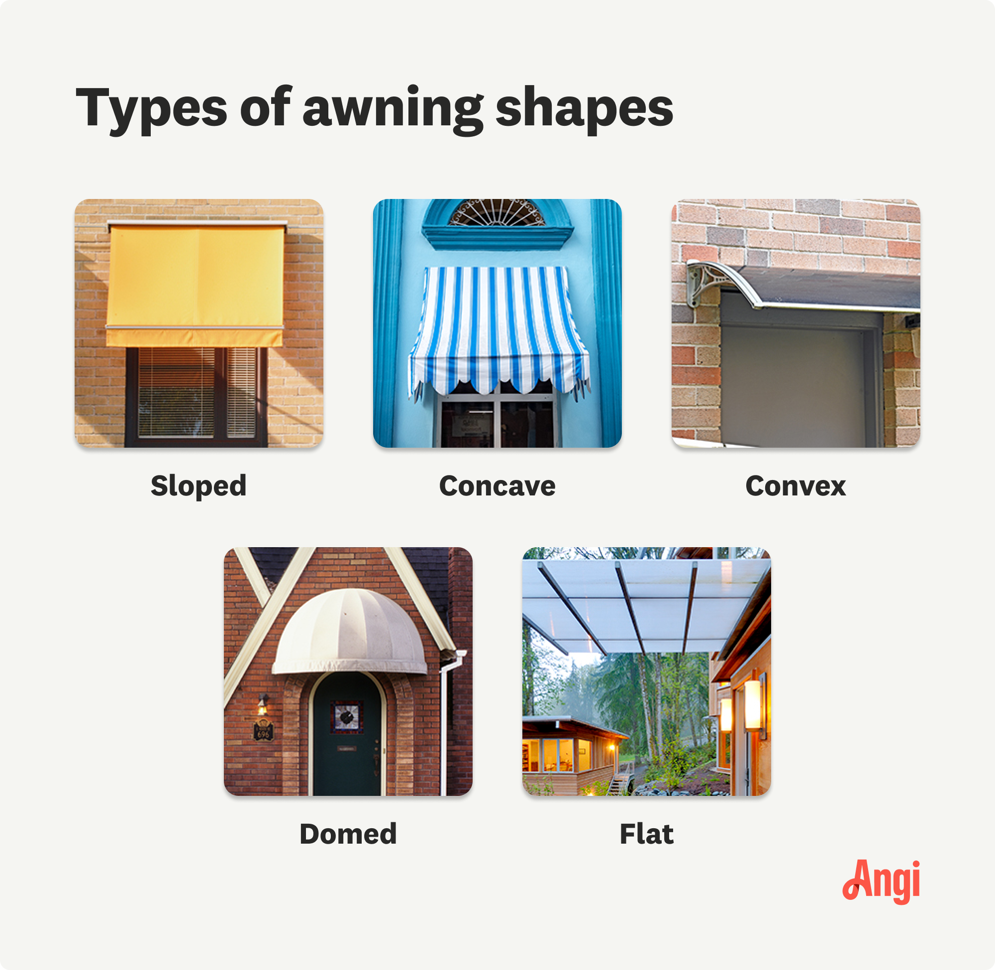 Types Of Awnings for Your Home