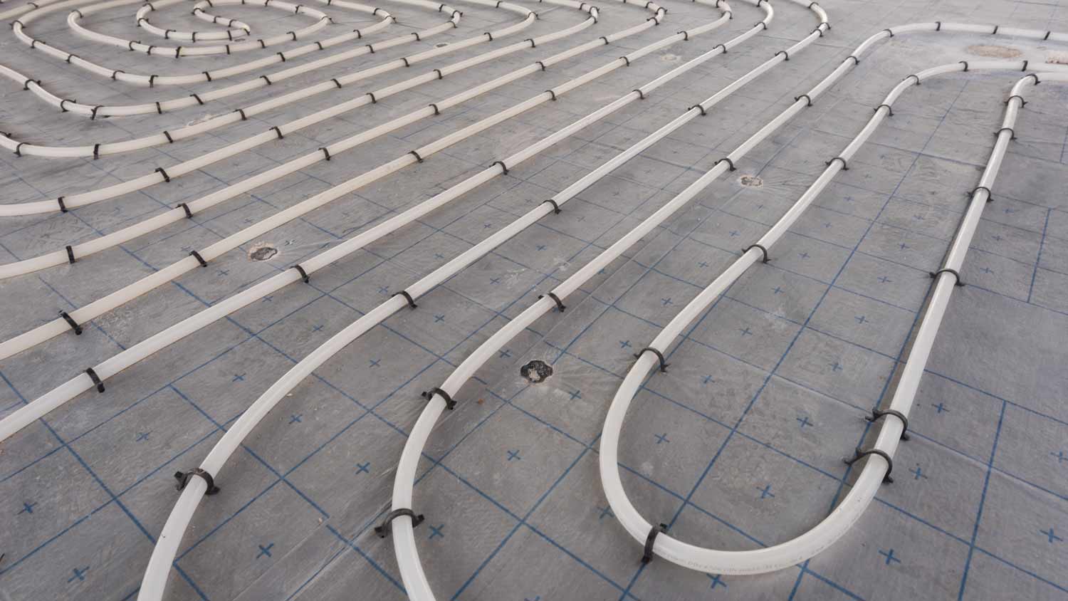 underfloor heating system installation