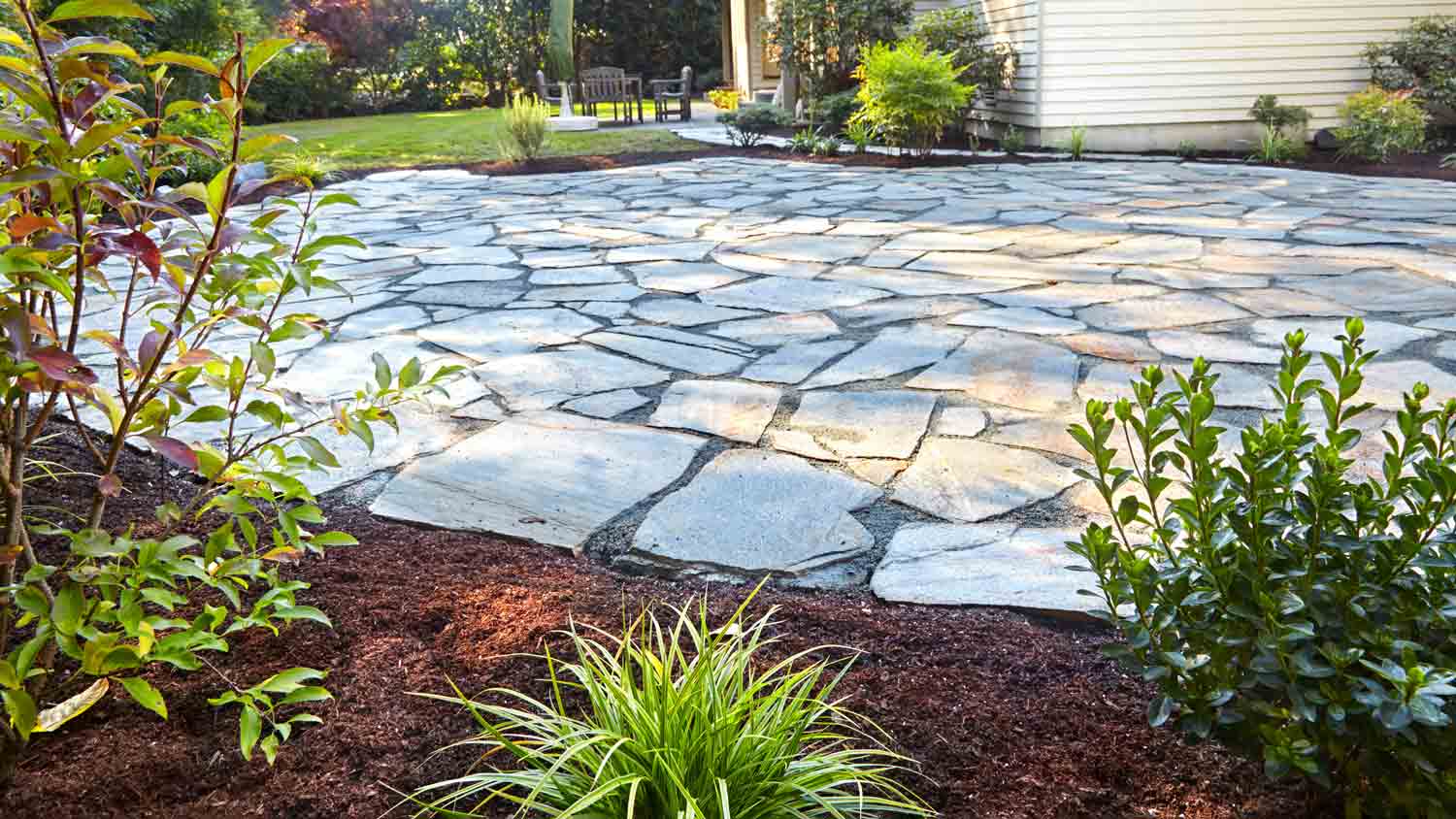 Uneven pavers in yard