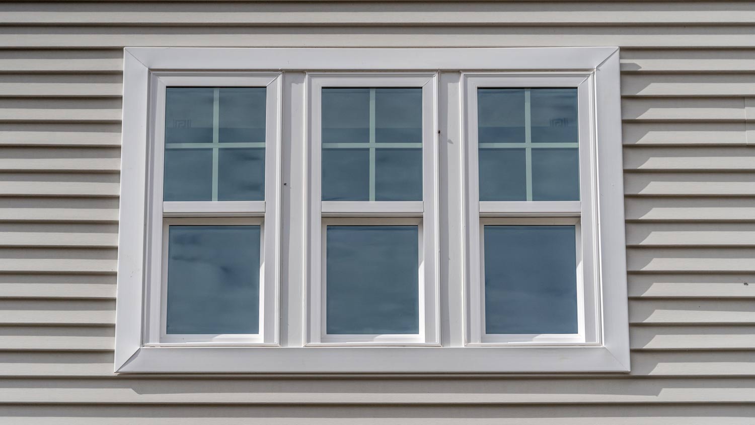 vinyl window from exterior