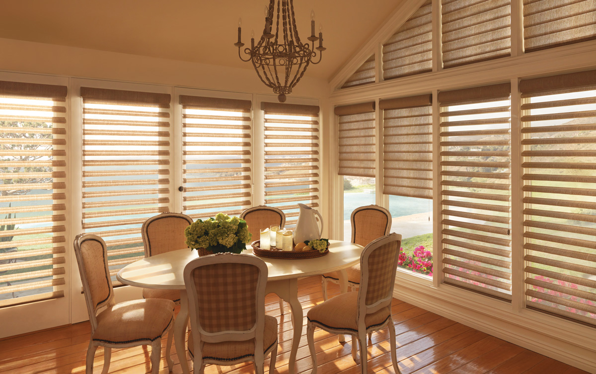 Pirouette window shadings by Decorview
