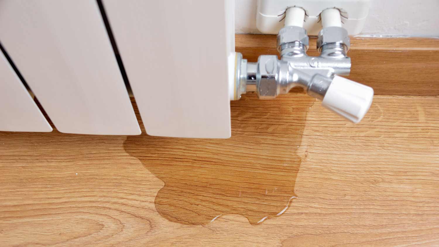 water leak from radiator 
