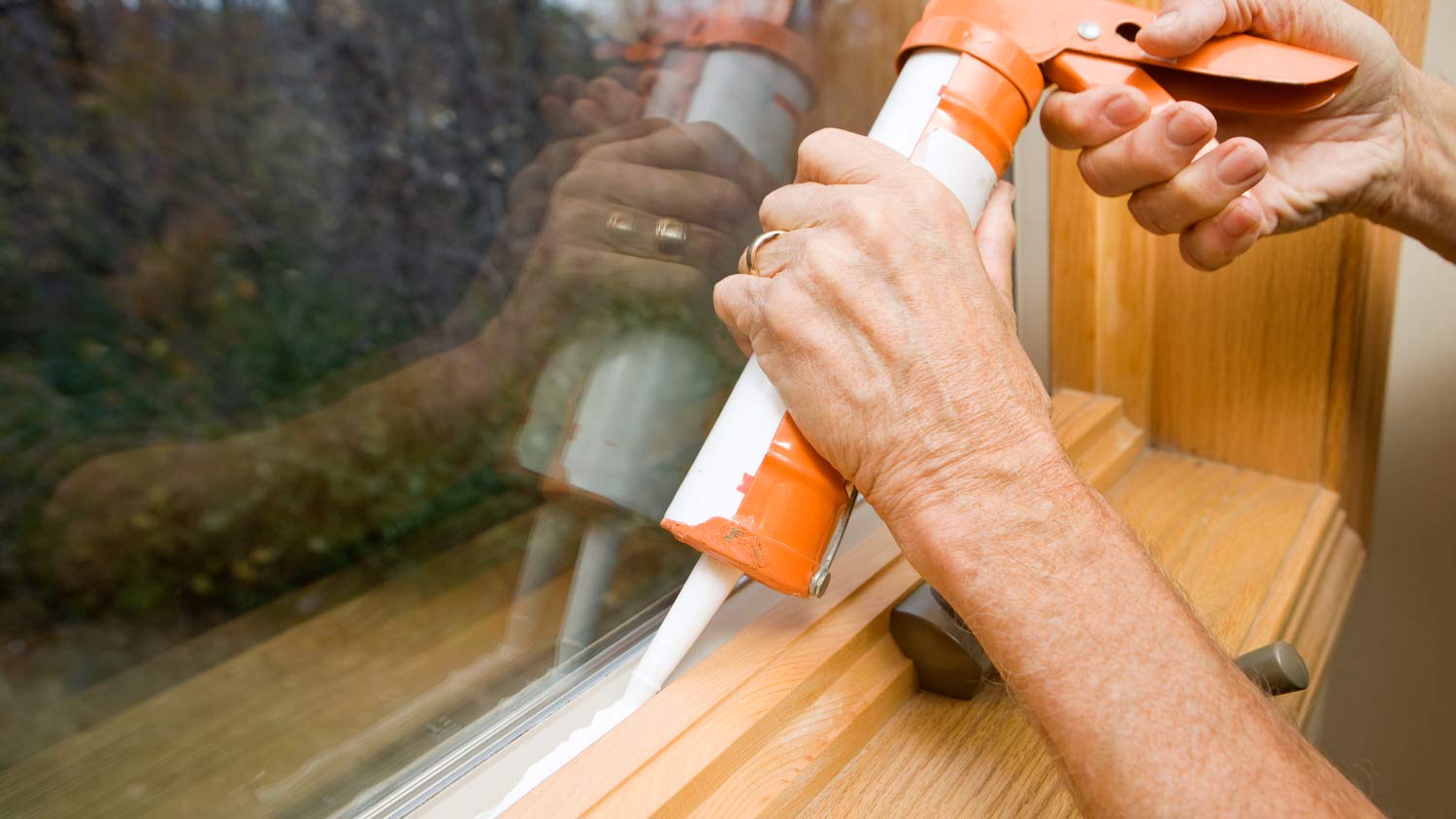 weather seal caulk window