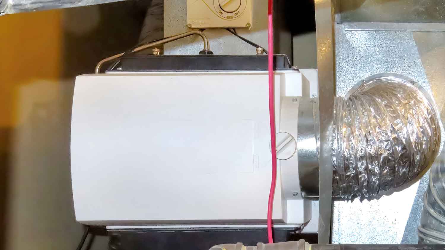 A whole house humidifier