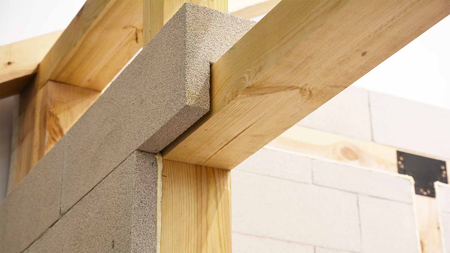 wood door lintel construction