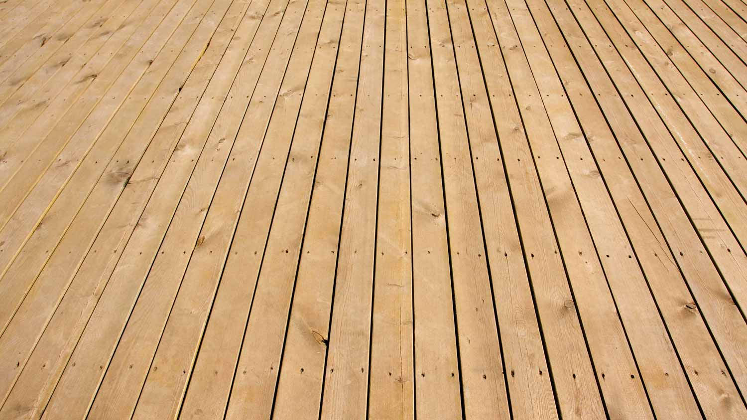 close up of wood floor deck