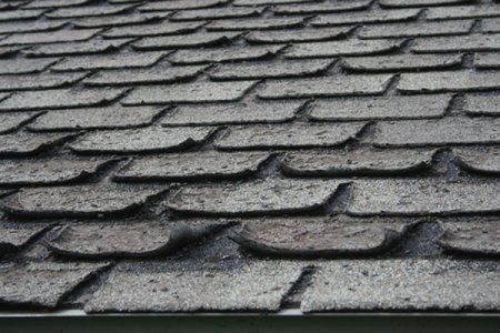 curling asphalt shingles