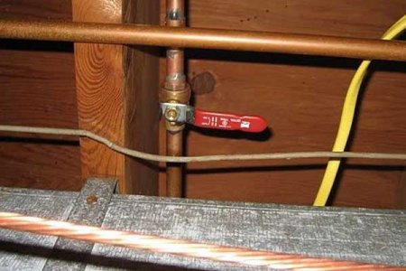 Know where your main shutoff valves are located in case of emergencies. (Photo courtesy of Angie's List member Matt W. of Springfield, Va.)