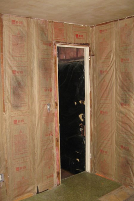 Plaster wall insulation