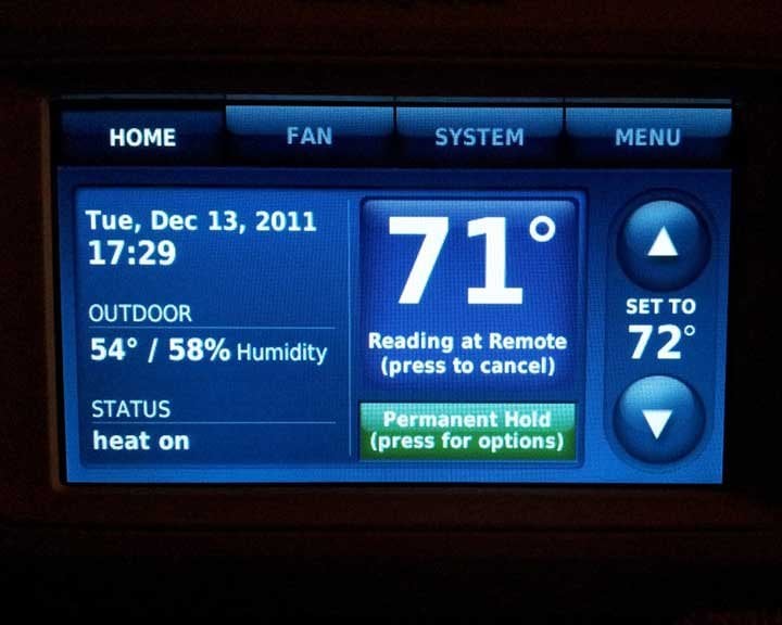 programmable thermostat
