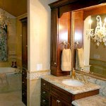 high-end bathroom remodel