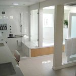 white bathroom remodel