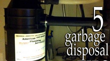 garbage disposal tips