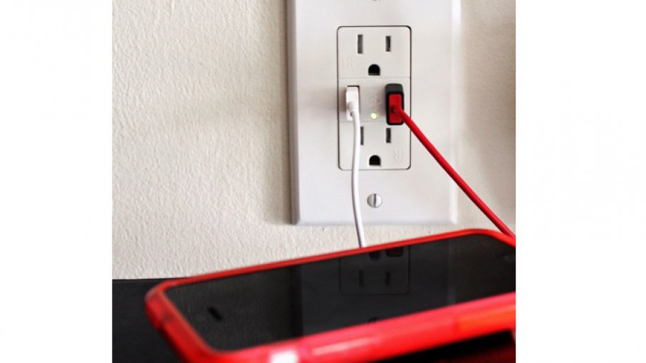 wall outlet with usb port